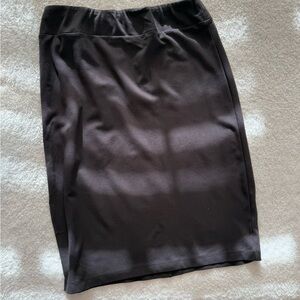 Nine West- Black Womens Suit Skirt- Size L